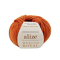 Пряжа Alize Merino Royal 60 чорний (Алізе Меріно Роял) 100% вовна superwash супервош, преміум якість