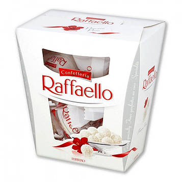 Цукерки вафельні кокосові Raffaello хрусткі, 230 г