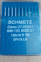 Голки Shmetz DP×16 R-TW-130 для пошиття шкіряних виробів на промислових швейних машинах