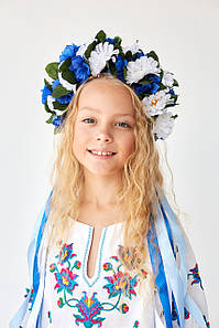 Обруч "Волошки"