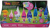 Троллі набір усі тролі Стильна колекція DreamWorks Trolls Stylin' Troll Collection Pack, фото 3