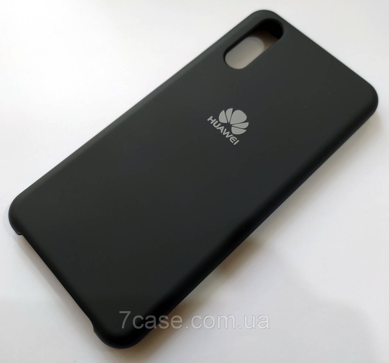 Чохол Silicone Case Cover для Huawei P20 чорний