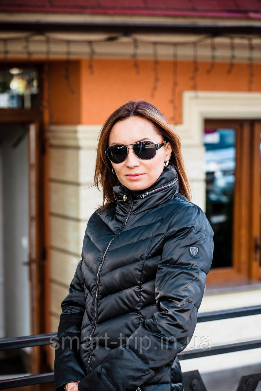 Куртка жіноча пуховик Emporio Armani XS 2020 black (6GTL04 TN05Z 1200-xs)