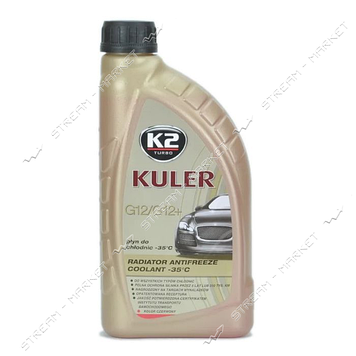 Антифриз К2 К20260 Kuler Long Life -35 G12 1л червоний