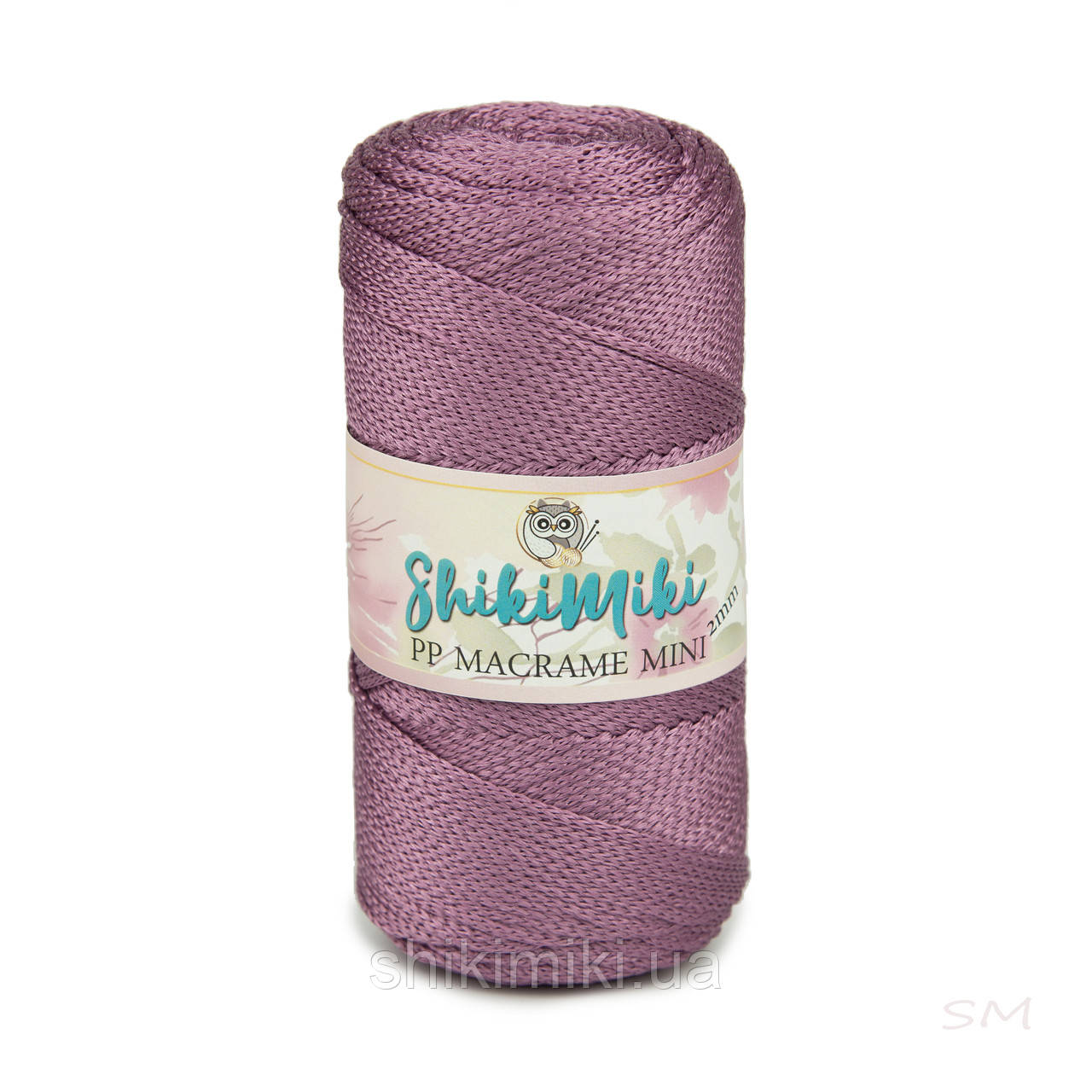 Трикотажний шнур поліпропіленовий PP Macrame, колір Ліловий