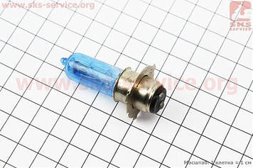ЛАМПА ФАРИ P15D-25-3 12 V 35/35W СИНЯ, ТИП 1