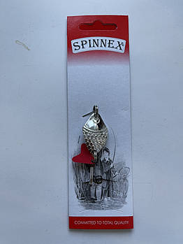 Блешня Spinnex Keta 6g silver Limited Edition