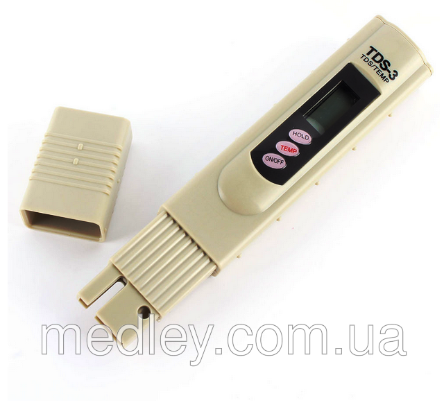 Аналізатор якості води TDS-3М солемір, ТДС метр, фото 1