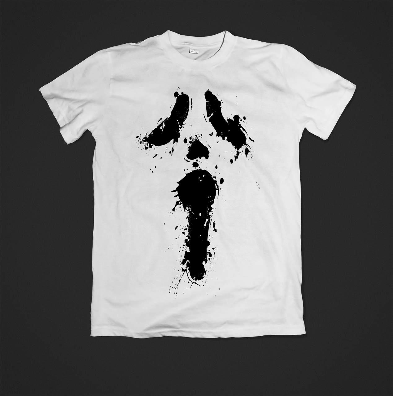 Футболка YOUstyle scream 0717 XS White