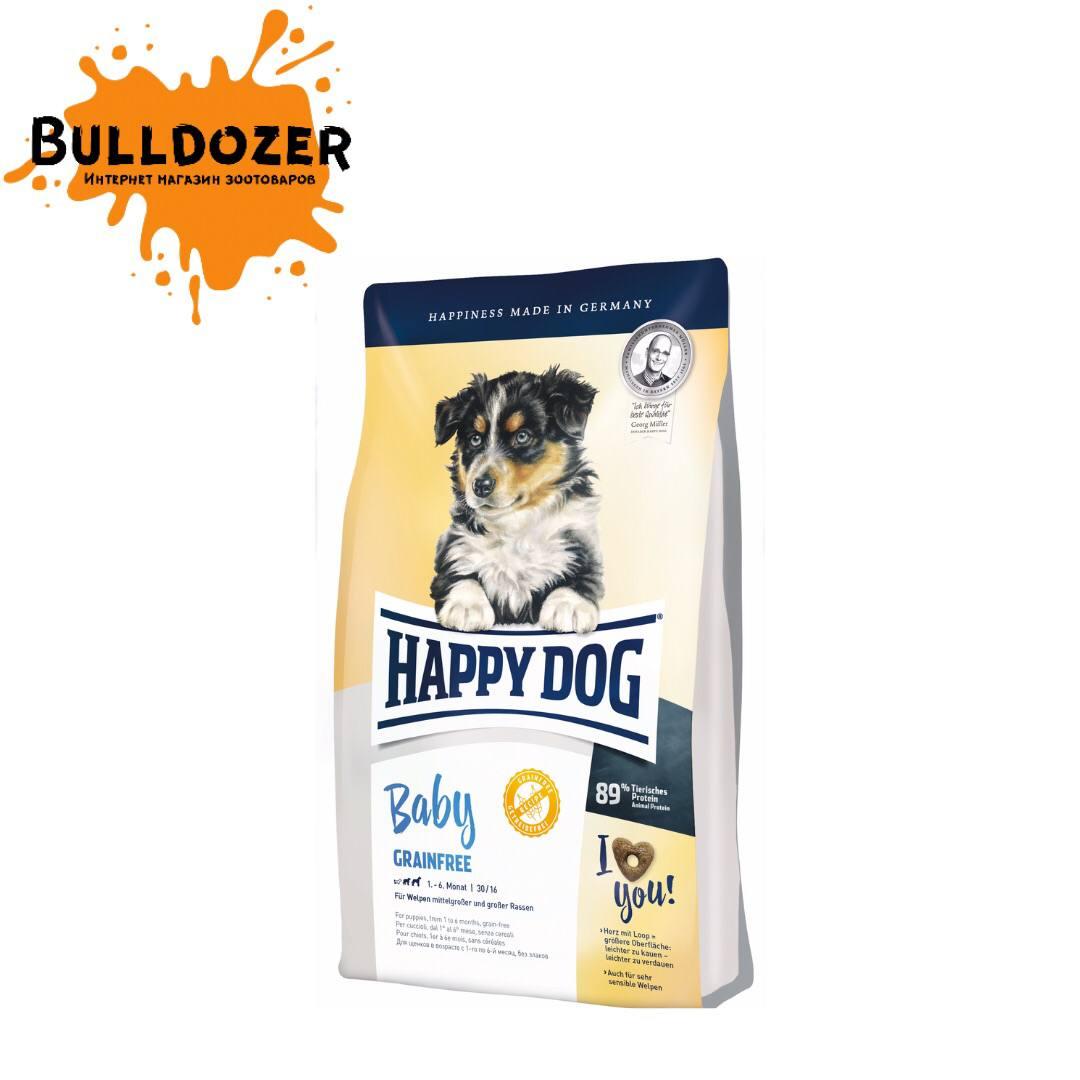 Happy Dog (Хеппі Дог) Baby Grainfree - Сухий беззерновий корм з картоплею і домашньою птицею для цуценят всіх порід
