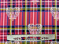 Тканина дайвінг коралового кольору "Вишуканість"