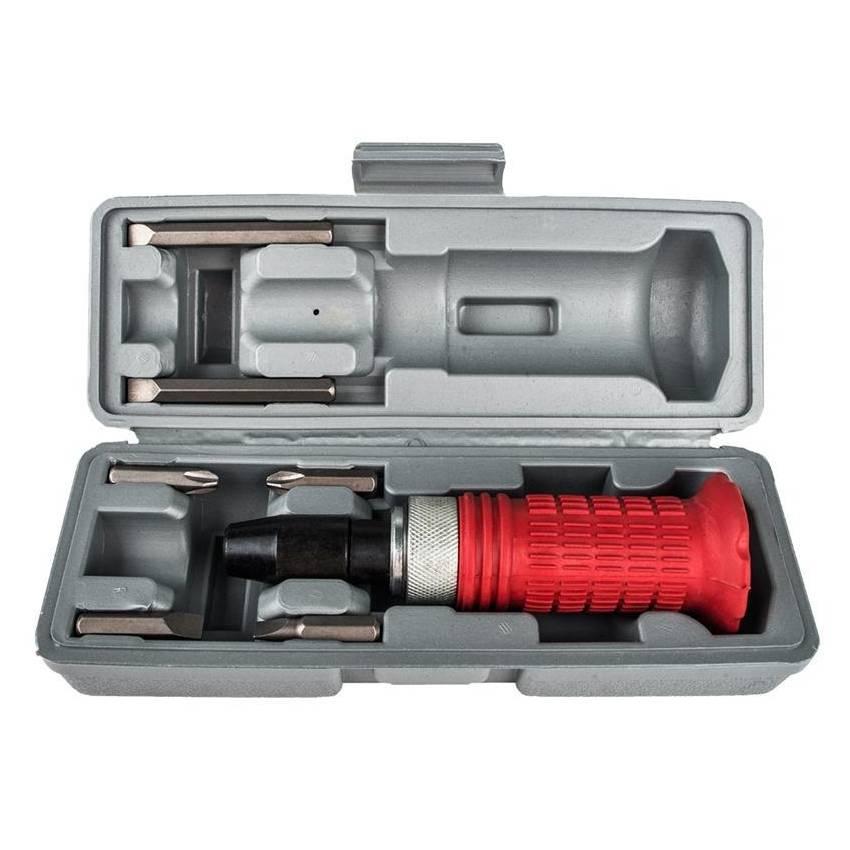 Викрутка ударно-поворотна з бітами 6 шт.