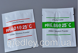 Буферний порошок pH 6.86 і pH 4.00 для калібрування РН- метра