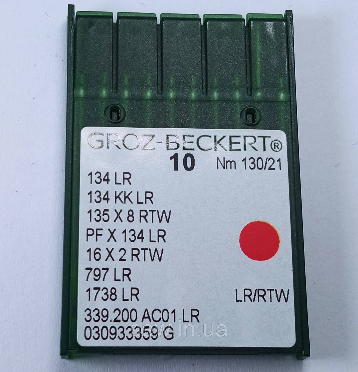 Голки Groz-Beckert DPx5 (134 LR) No 130, фото 1