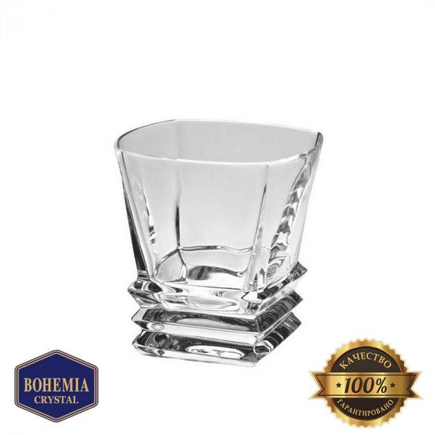 Набір склянок для віскі скляних Bohemia ROCKY 310 мл 6 шт (2476)