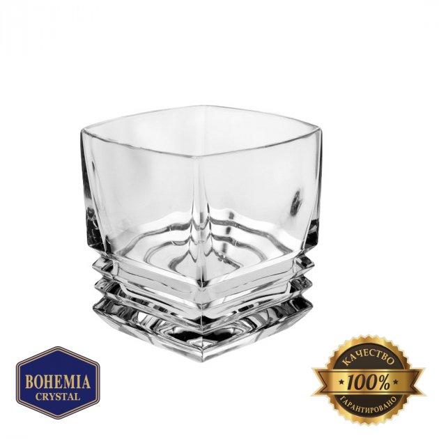 Набір склянок для віскі скляних Bohemia Padebrady 300 мл 6 шт (7933), фото 1