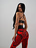 Лосини Bona Fide Bona Corsage Cobra "Red" XS червоні, фото 8