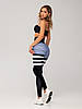 Лосини Bona Fide Bona Corsage OMG "Gray" XS з принтом, фото 4