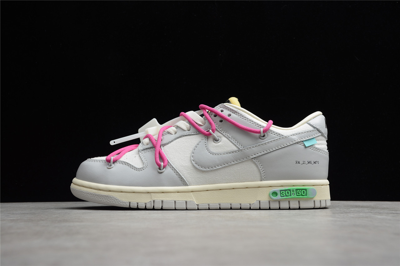 Кросівки жіночі Off-White x Nike Dunk Low / DNK-300