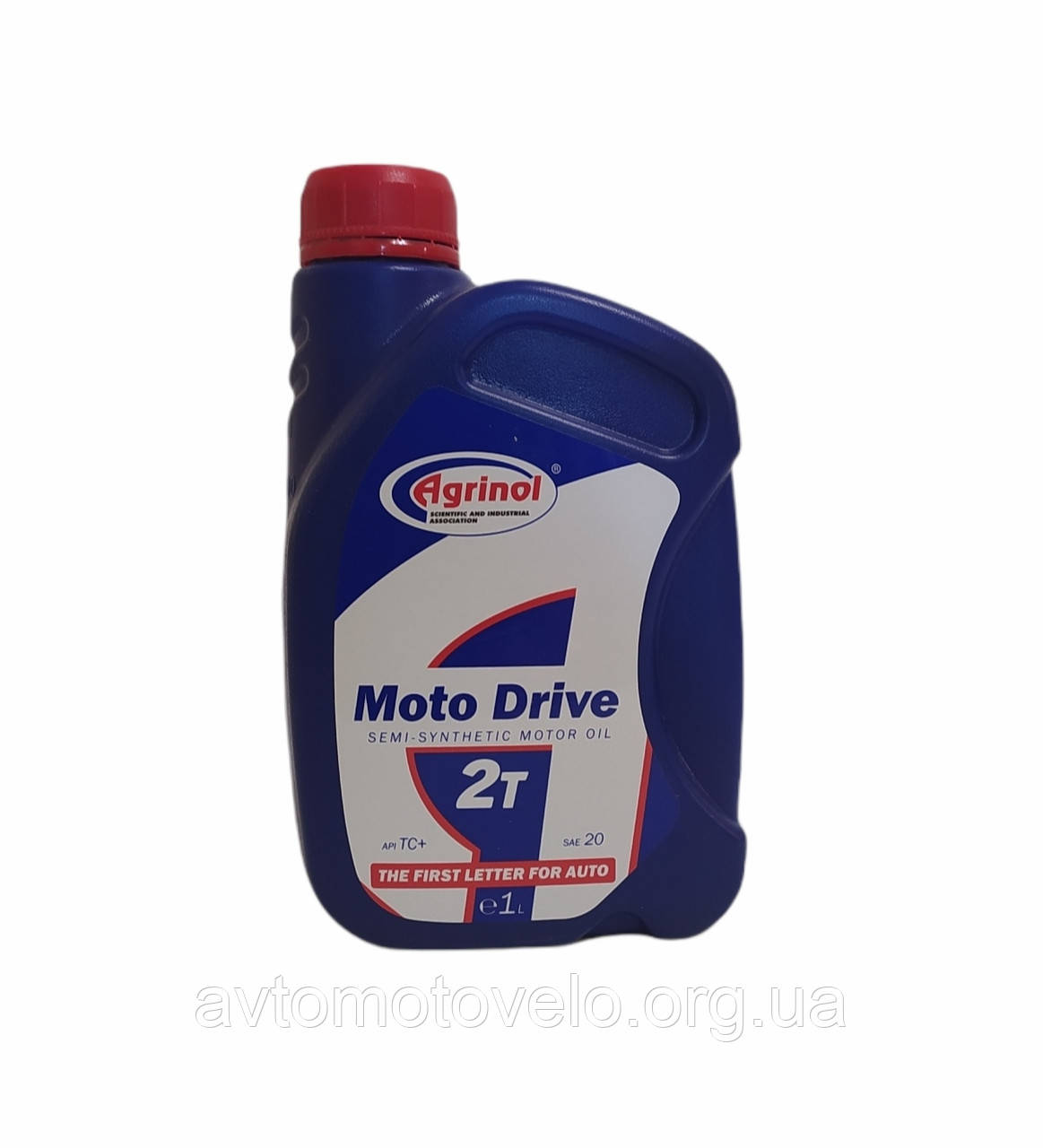 Олива для мотоциклів, скутерів, бензопил   Agrinol Moto Drive 2T 1l