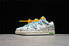 Кросівки жіночі Off-White x Nike Dunk Low / DNK-302, фото 7