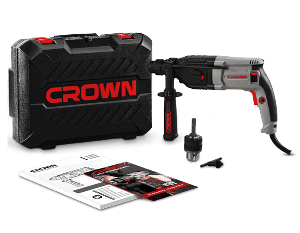 Перфоратор Crown CT18138 BMC (прямий), фото 1