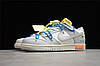 Кросівки жіночі Off-White x Nike Dunk Low / DNK-304, фото 7