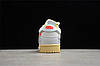 Кросівки жіночі Off-White x Nike Dunk Low / DNK-306, фото 3