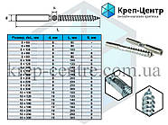 Винт-шуруп комбинированный 10 х 140 мм (50 шт.) в Украине по лучшим ...