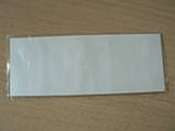 Наклейка s Octavia 132х43х1,1мм №1 силіконова маса на сріблястій основі з плівки самоклеюча, фото 6