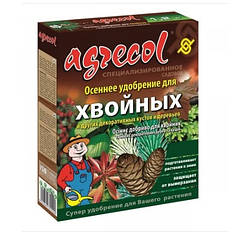 Добриво осіннє для хвойних рослин Agrecol 0-0-25 Mg12; S18, 3 кг