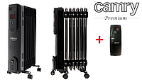 Масляный светодиодный радиатор Camry с дистанционным управлением (7 секций)