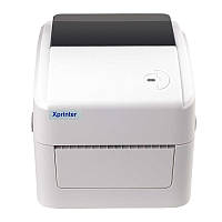 Принтер этикеток Xprinter XP-420B USB термопринтер наклеек и штрих-кодов 108мм для Новой почты