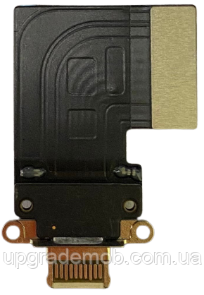 Шлейф iPad Pro 11 2018/iPad Pro 11 2020 /iPad Pro 12.9 2018 /iPad Pro 12.9 2020 з роз'ємом заряджання білий Silver оригінал, фото 1