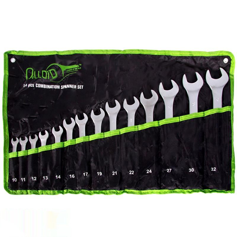 Набір ключів комбінованих 14шт Alloid ПК-2005-14М