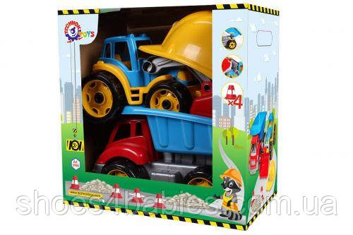 Ігровий набір "Малюк-будівельник 2 ТехноК"