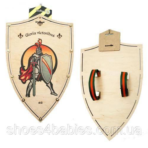 Щит дерев'яний "Півнішній Лицар"