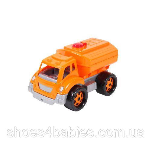 Машинка "Бензовоз" (жовтогарячий)