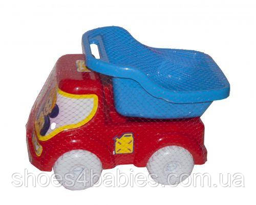 Машинка самоскид No 1 із синім кузовом