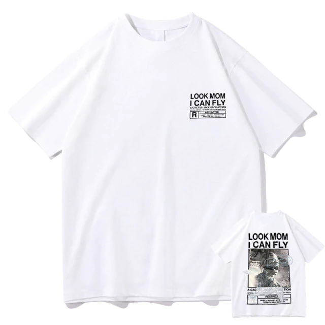 Футболка біла LOYS Cactus Jack I can fly XS