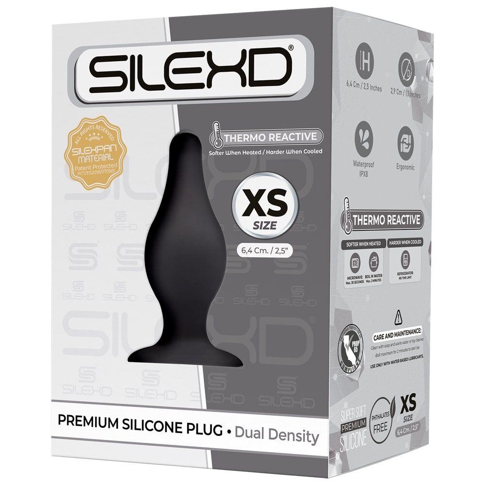 Силіконова анальна пробка SilexD Model 2 XS