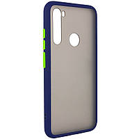Протиударний чохол для Xiaomi Redmi Note 8T синій матовий