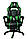 Крісло геймерське, ігрове, спортивне Deus Large Green чорно зелене, фото 4