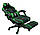 Крісло геймерське, ігрове, спортивне Deus Large Green чорно зелене, фото 7