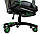 Крісло геймерське, ігрове, спортивне Deus Large Green чорно зелене, фото 8