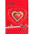 Блокнот дитячий на замочку Серця  в лінію арт. 32K0801, фото 5