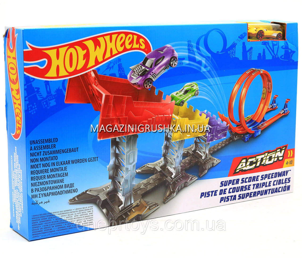 Ігровий трек «Hot wheels» - Суперскоростная траса DJC05