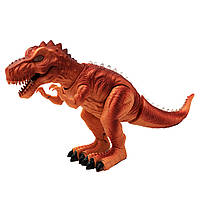 Іграшковий Динозавр «Тиранозавр» Dinosaurs World, дихає паром, ходить, світло, звук, 45 * 25 * 13 см, (881), фото 3