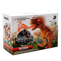 Іграшковий Динозавр «Тиранозавр» Dinosaurs World, дихає паром, ходить, світло, звук, 45 * 25 * 13 см, (881), фото 7