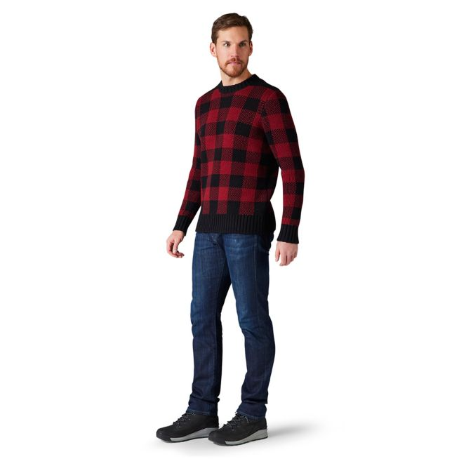 Светр Smartwool Mens Cozy Buff Lodge Check Sweater